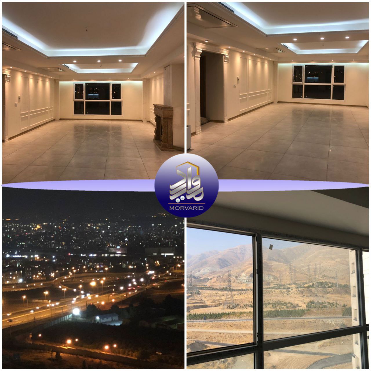 160 متر نقشه فوق العاده ویو عالی بدون مشرف